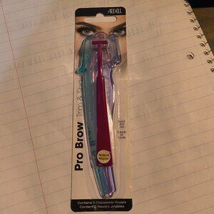 (2) Ardell Brow Trim Shape Grooming Tool 3 Disposable Razors Bonus Razor Eyebrow